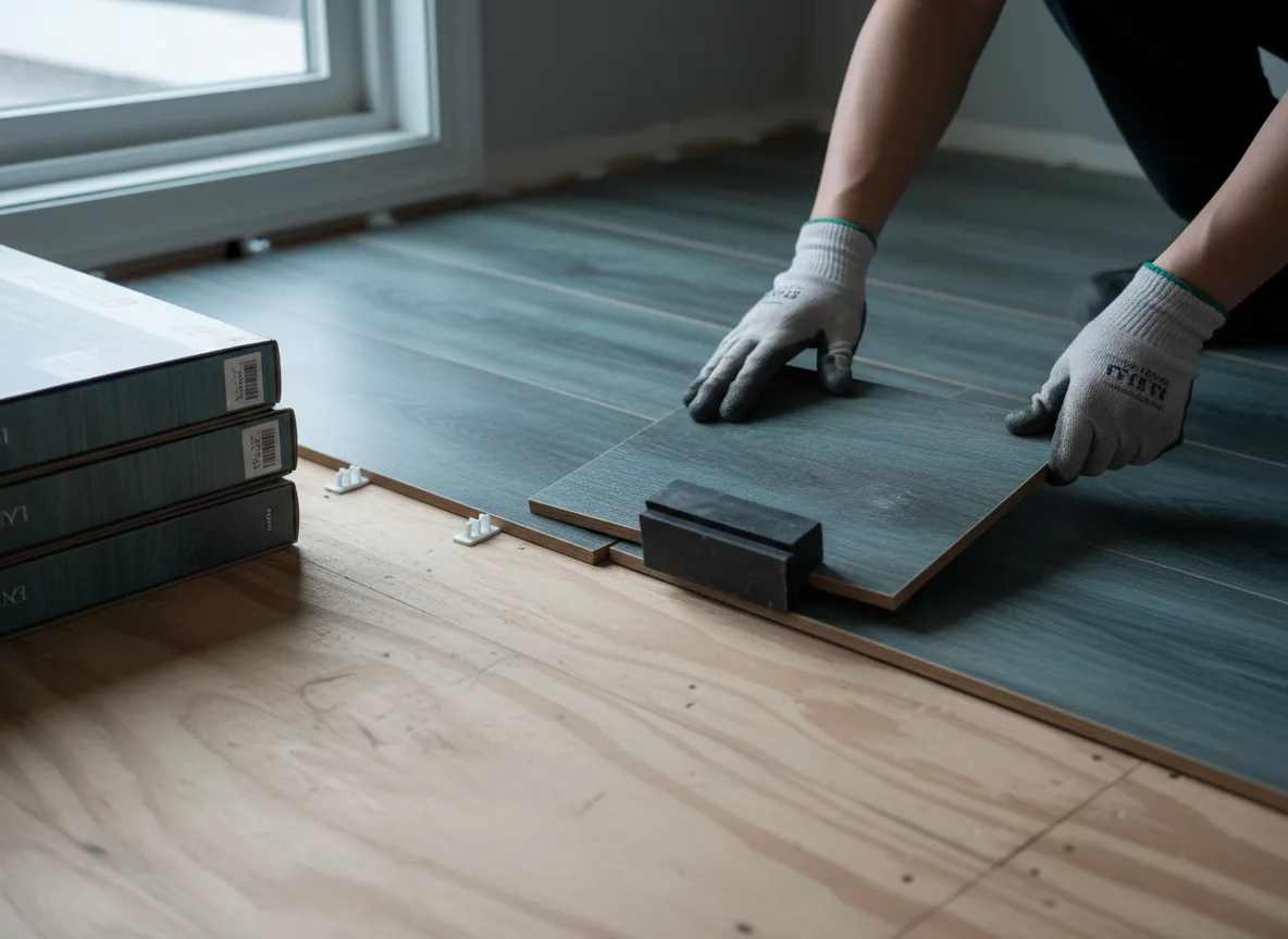Luxury Vinyl Plank Installation company in Mentcle, PA